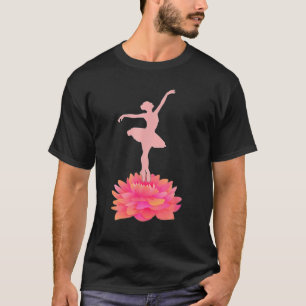 T-shirt Lotus Ballet Danse Idée cadeau Ballerina Girl Danc