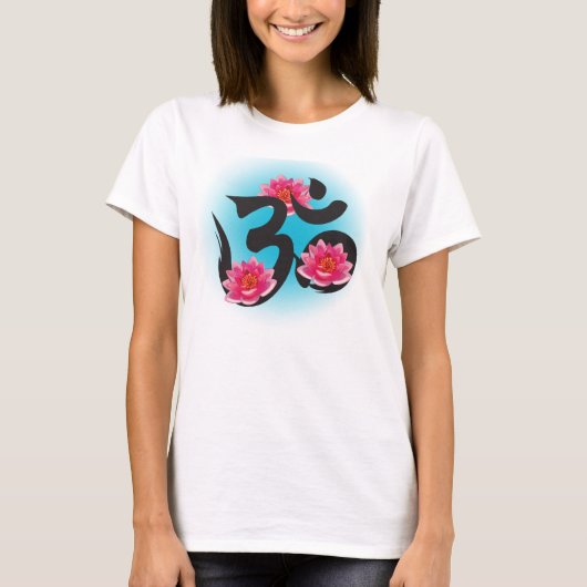 T-shirt Lotus de l'OM (Devant)