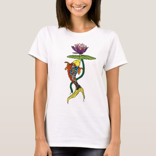 T-shirt Lotus débordant (Devant)