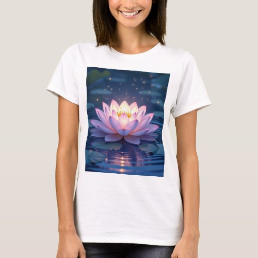 T-Shirt Lotus Éblouissant (Devant)