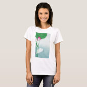 T-shirt Lotus et White Heron, Koson, Ukiyo-e (Devant entier)