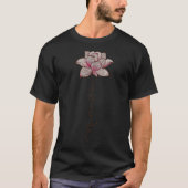 T-shirt Lotus Fleur Namaste Yoga Méditation Zen Bohemian (Devant)