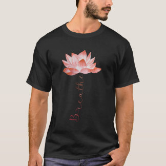 T-shirt Lotus Fleur Yoga Zen Méditation Namaste
