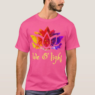 T-shirt Lotus Lotus Lotus Spirituel Reiki Yoga