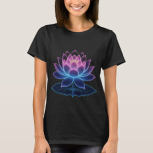 T-shirt Lotus luminescents : rayonnement florissant