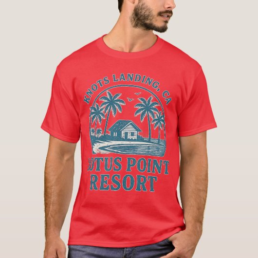T-shirt Lotus Point Resort (Devant)