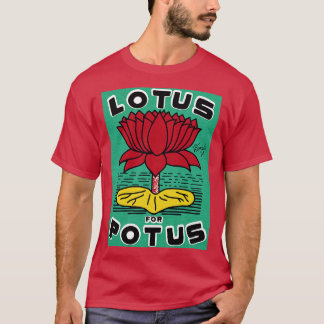 T-shirt LOTUS POUR POTUS Kamala