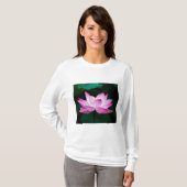 T-shirt Lotus rose (Devant entier)
