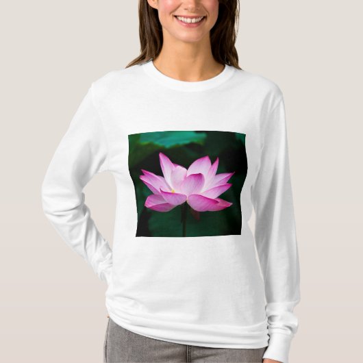 T-shirt Lotus rose (Devant)