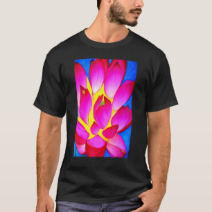 T-shirt Lotus rose vibre pour moi énergétique et pacifique