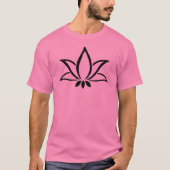 T-shirt Lotus Silhouette Sérénité (Devant)