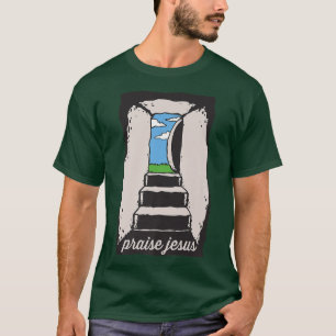 T-shirt Louange Jésus Christ Tombe vide Christian Evangile