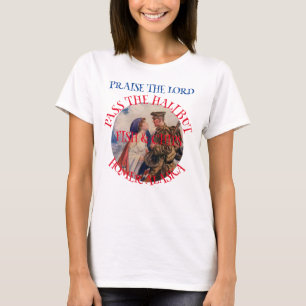 T-shirt Louange Lord Pass the Halibut Fish & Chips