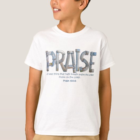 T-shirt Louanges d'enfants (Devant)