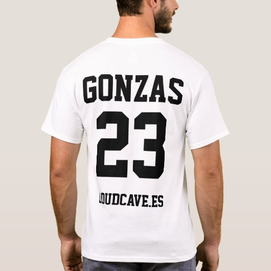 T-shirt Loud Creusez - Gonzas (Dos)