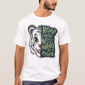 T-shirt Louder, Harder, Tigre | (Devant)