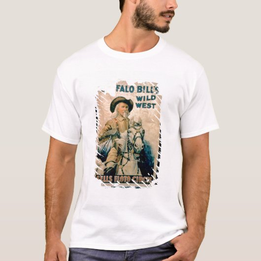 T-shirt "L'ouest sauvage de Buffalo Bill", cirque de Floto (Devant)