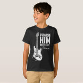 T-shirt Louez-Le Avec Les Cordes (Devant entier)