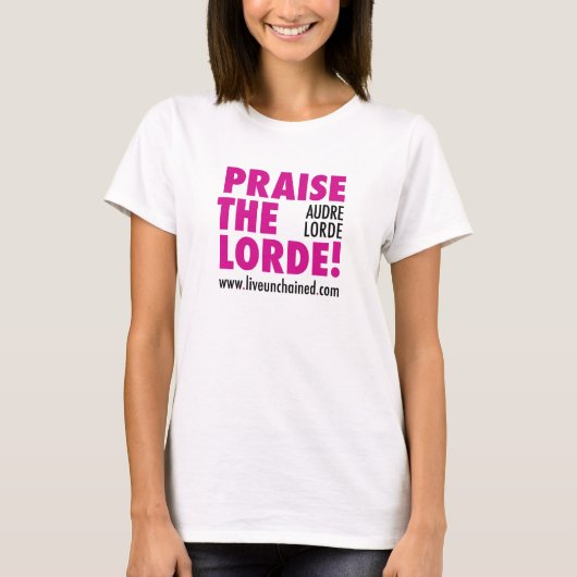 T-shirt Louez le Lorde ! (Devant)