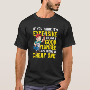 T-shirt Louez Un Bon Bateau En Plomber Et Réparez La Fuite