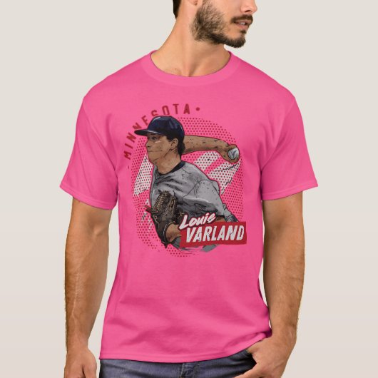 T-shirt Louie Varland Minnesota Conception des points (Devant)
