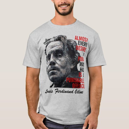 T-shirt Louis Ferdinand Celine (Devant)