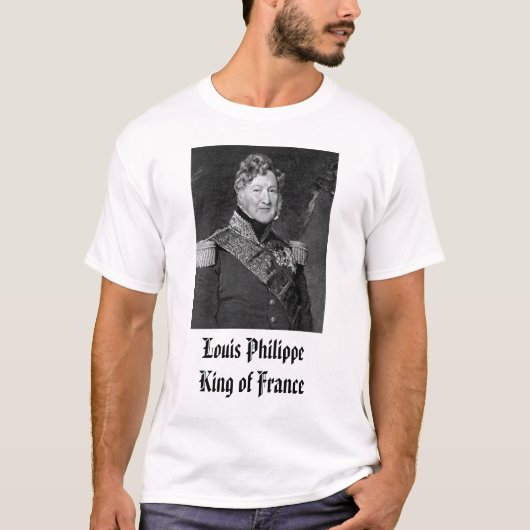 T-shirt Louis Phillippe, roi de Louis Philippe de la (Devant)