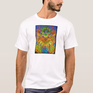 T-shirt Louis Wain - chat bleu de Paisley