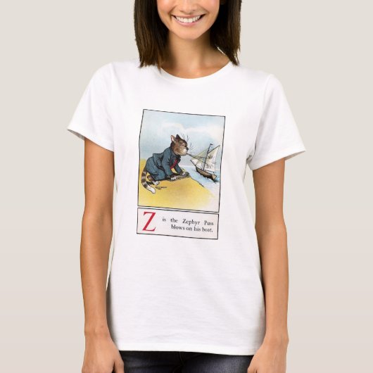 T-shirt Louis Wain, Chat Drôle (Devant)