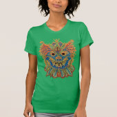 T-shirt Louis Wain - Chat Kaleidoscope (Devant)