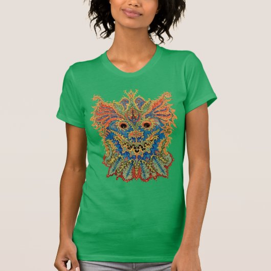 T-shirt Louis Wain - Chat Kaleidoscope (Devant)