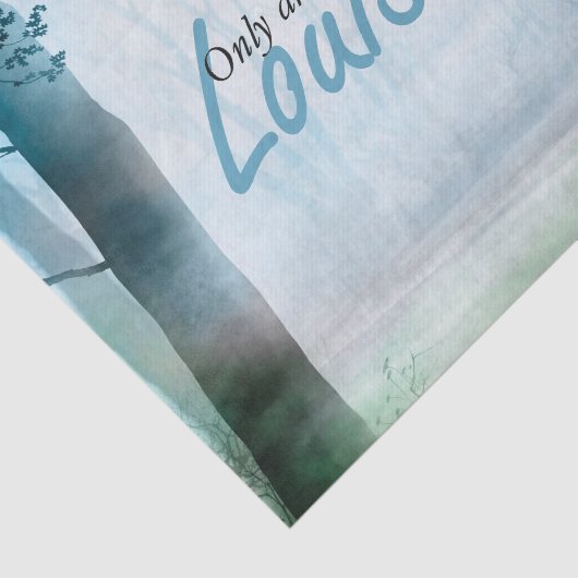 T-SHIRT Louisiana Tissuepapier (Detail)