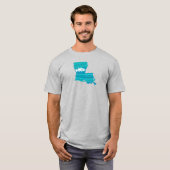 T-shirt Louisiana Wave Fishing (Devant entier)