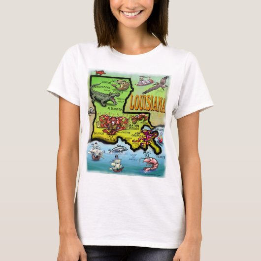 T-shirt Louisiane (Devant)