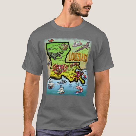 T-shirt Louisiane (Devant)