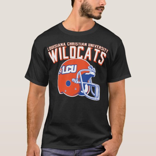 T-shirt Louisiane Christian University Wildcats (Devant)