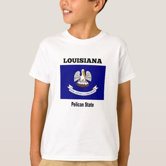 T-shirt Louisiane, État du Pélican (Devant)