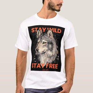 T-shirt loup