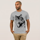 T-shirt Loup (Devant entier)
