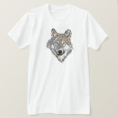 T-shirt loup (Design devant)