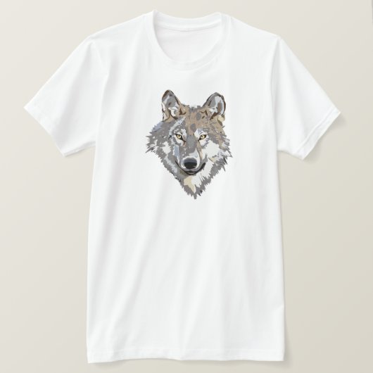 T-shirt loup (Design devant)