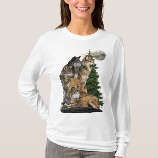 T-shirt Loup (Devant)