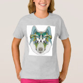 T-shirt Loup. (Devant)
