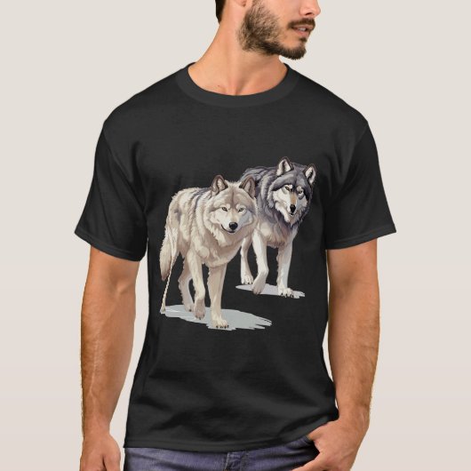 T-shirt Loup (Devant)