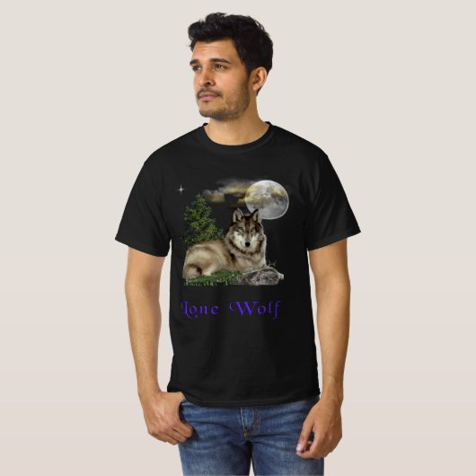 T-shirt Loup (Devant entier)