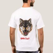 T-shirt loup (Dos)