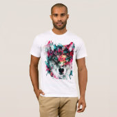 T-shirt Loup (Devant entier)