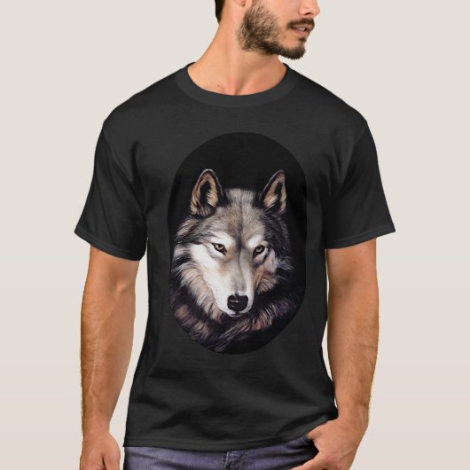 T-SHIRT LOUP (Devant)