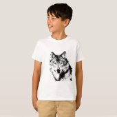 T-shirt Loup (Devant entier)