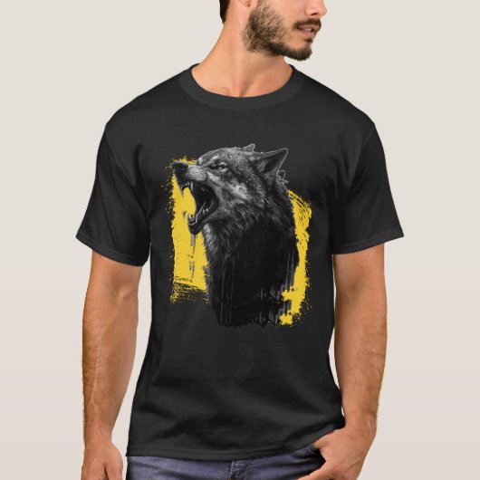 T-shirt Loup  (Devant)